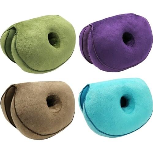 JOYLIVE Beautiful Butt Latex Seat Comfy For Home Office Multifunctional Dual Comfort Cushion Memory Foam Hip Lift Seat Cushions