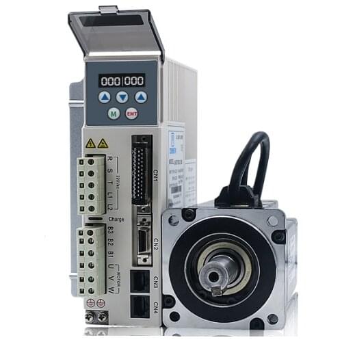 1.3kw 110mm 4.0Nm 3000rpm AC Servo Drive kit 3 Phase AC220V 110JASM513230K-20B + JASD15002-20B Digital Display Driver