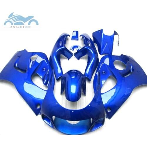 Custom fairing kits for SUZUKI GSXR600 GSXR750 1996 1997 1999 2000 motorcycle fairings GSX R600 750 96-00 blue aftermarket parts