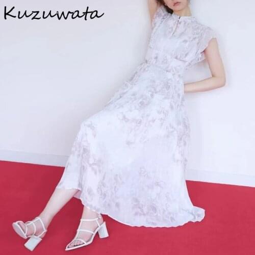 Kuzuwata Summer Chiffon Dresses