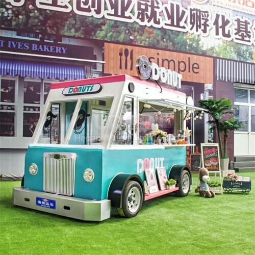 Mobile Shop Hot Dog Cart Electric Mini Food Car Ice Cream Trucks