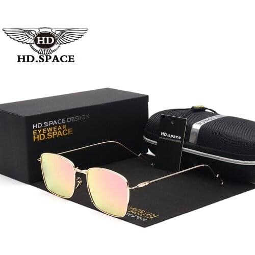 HD Fashion Women Flat Polarized Sunglasses Classic Mirror Top Quality Driving Glass Trendsetter Oculos De Sol UV400 Gafas LM015