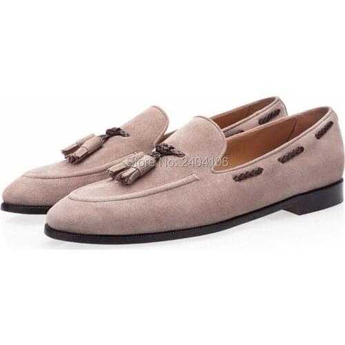 Gentlemen Casual Faux Suede Men Shoes 2019 New Product Driving Walking Men Footwear Breathable Shoes Slip On Men Loafers