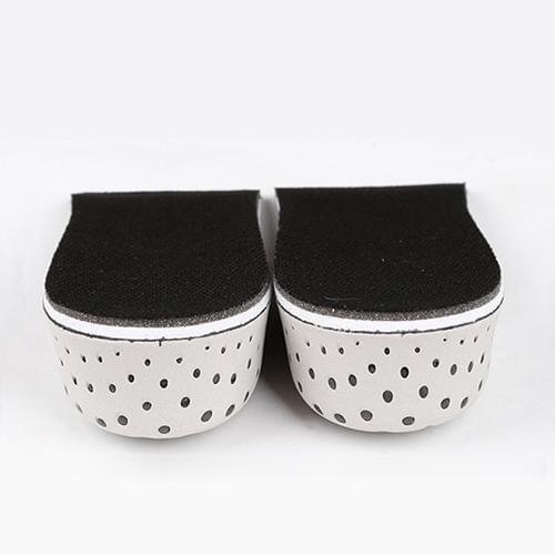 Mens Womens Fashion Comfortable Breathable Height Increase Eva Insoles Shoe Pads Half Insole Heighten Heel Insert