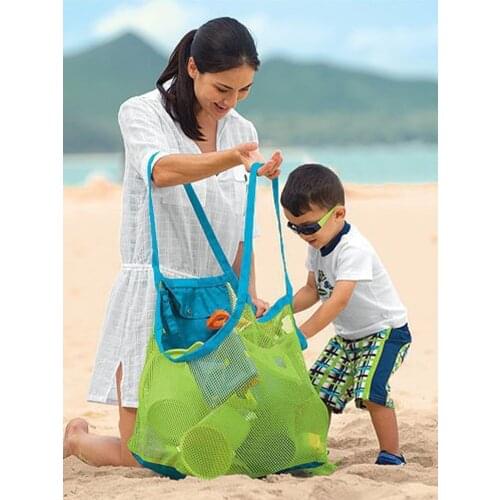 Outdoor Childrens Beach Toys Quick Storage Bag Digging Sand Tool Clutter Storage Bag Foldable Portable Beach Bag Swimming Bag