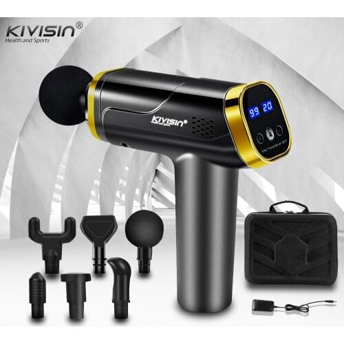 Handheld Massage Gun Electric Percussion Massager Body Neck Fascia Massager Muscle Relaxation Pain Relief Athlete Indispensable