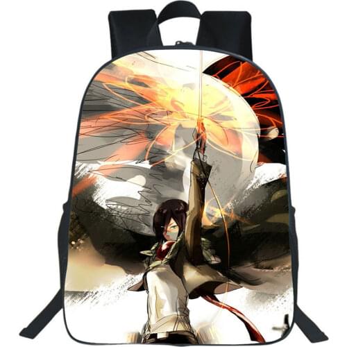Anime Attack On Titan Backpack Teens Bookbag Kids Large Capacity Backpack Boy Girl School Bag Cartoon Casual Men Travel Rucksack