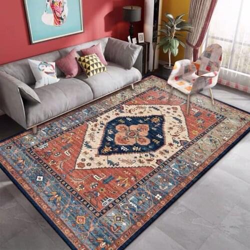 High Quality Turkey Geometric Big Carpets for Living Room Home Non-slip Waterproof Large Area Rugs for Bedroom Parlor Floor Mat