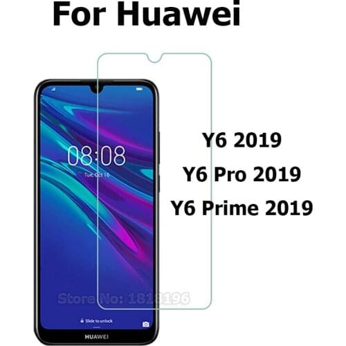 Tempered Glass Huawei Y6 Prime 2019 Screen Protector Huawei Y6 2019 MRD-LX1 MRD-LX1F Y 6 Y62019 Tempered Glass Protective Film