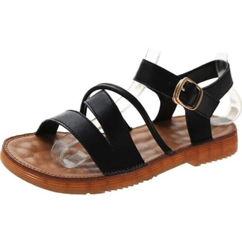 Shoes Woman Summer Comfortable Women Wedges Sandals Platform Casual Non-Slip Roman Womens Sandals Beach Soft Female Loafers