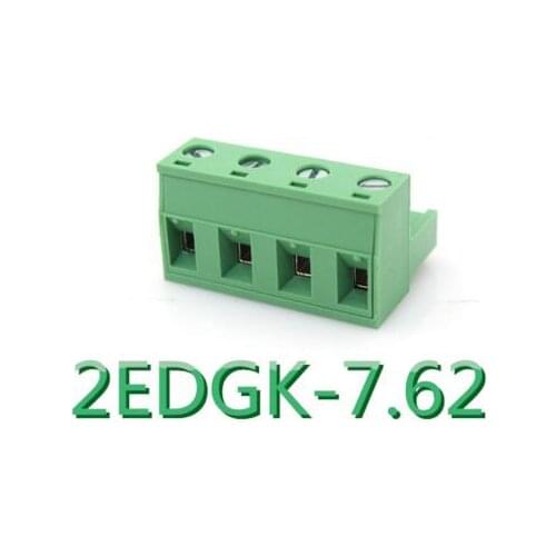 10PCS/LOT 2EDGK plug-in terminal block 7.62mmPCB terminal connector