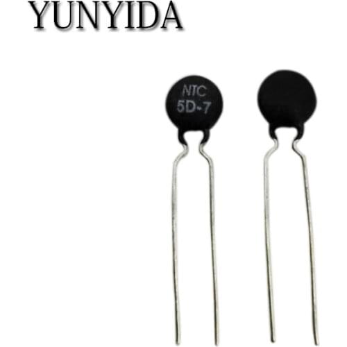 10pcs/lot Thermal Resistor NTC 5D-7 Free shippng