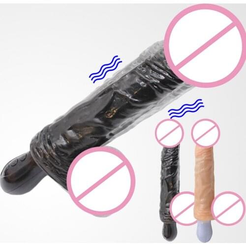 10 Speed Realistic Big Dildo Vibrator Artificial Big Penis Dildos for Women Adults Sex Toys Massager Soft Female Masturbator