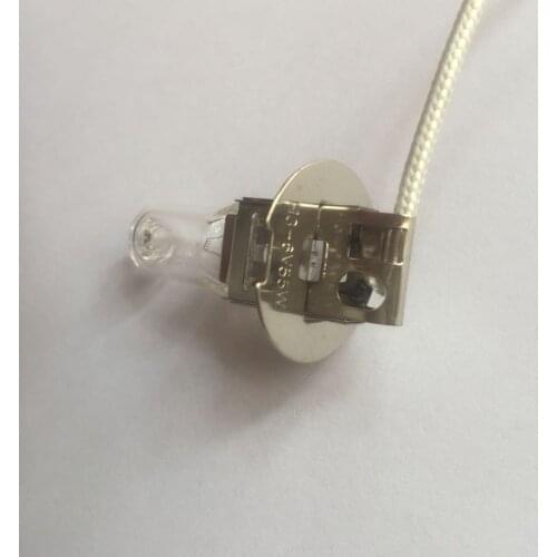 2pcs,H3 6V55W flashlight lamp,H3 6V 55W bulb,For Roor Vec198 torch lighting,Free shipping