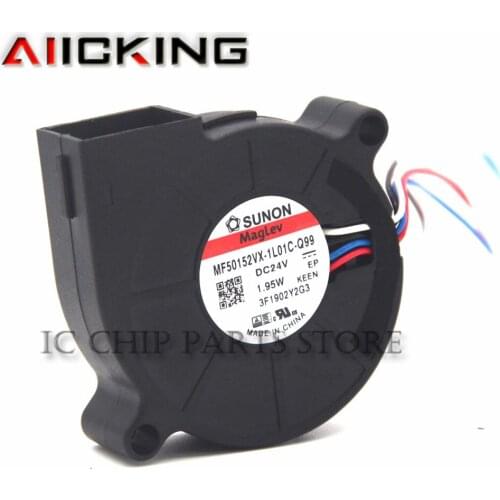 MF50152VX-1L01C-Q99 Sunon MF50152VX-1L01C-Q99 5015 DC 24v 1.95W blower Cooling fan hzdo 50*15MM Original brand new in stock