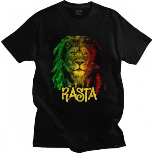 Jamaica Flag Rasta T Shirt Men Cotton Leisure T-shirt Streetwear Hip Hop Tshirt Short Sleeve Jamaican Pride Tee Tops Clothing