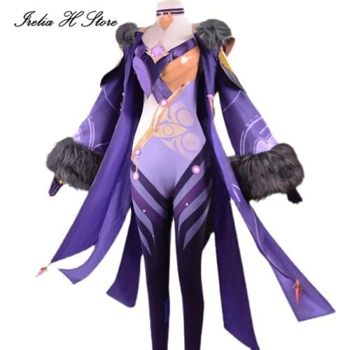 Game Genshin Impact Cosplays Fatui Jumpsuit Cosplay Costume Halloween costumes