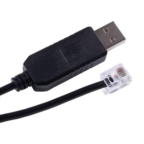 USB RS232 to RJ11 FTDI Serial Converter Programming Cable for Keyence PLC Connect PC Communication