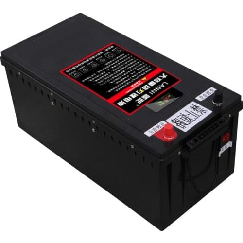 Lithium Ion Battery Phosphate Pack With Built-in BMS LiFePO4 12V 150Ah Yacht Golf Cart Solar Energy Storage System