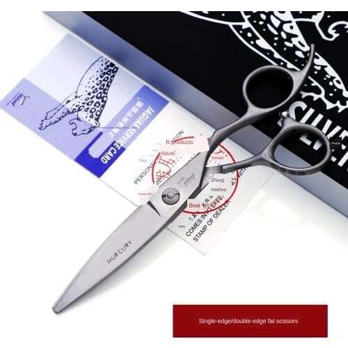Personal Professional Hairdressing Scissors Golden Eye Self-sharpening Cut Hole Tooth Cut Hair Stylist Set Hair Cutting Tools