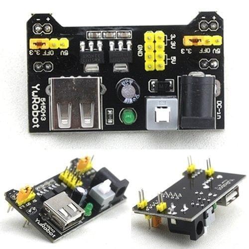 MB102 Power MB102 Breadboard Power Supply Module 3.3V 5V For Arduino Solderless Breadboard