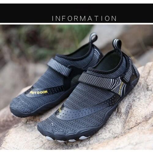 Mens Womens Sneaker Shoes New Fashion Breathable Beach Shoes Outdoor Hiking Shoes Fishing Shoes Mens Wading Shoes River Shoes