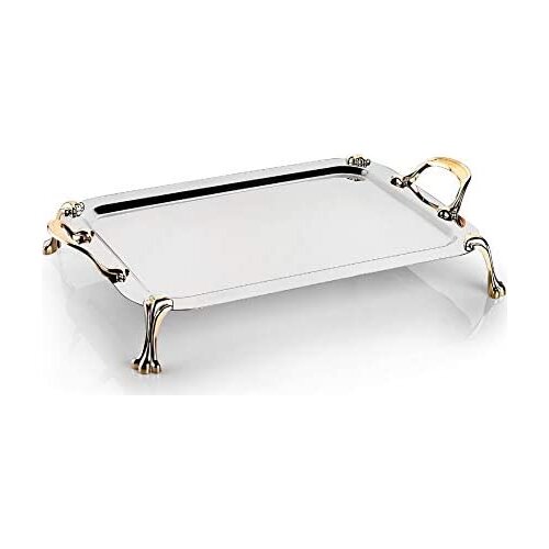 Schafer Tablett Small Steel Tray - 1 Piece - Copper / 18/10 Chrome Nickel Stainless Steel