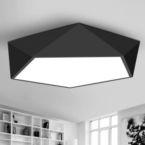 New polygon Modern Led Chandelier For Living Room Bedroom Home Dec lampara de techo led moderna Chandeliers Fixtures AC85-265V