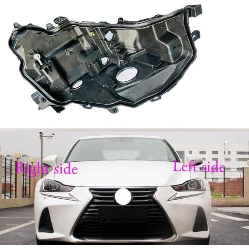 Headlight Base for Lexus IS300 2017 2018 2019 2020 Headlamp House Car Rear Base Front Auto Headlight Back House