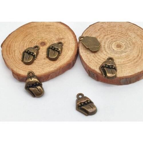 Wholesale 37 pcs mouth charm alloy Tooth tongue Pendants fit DIY handmade necklace earring bracelet charms Jewelry accessories