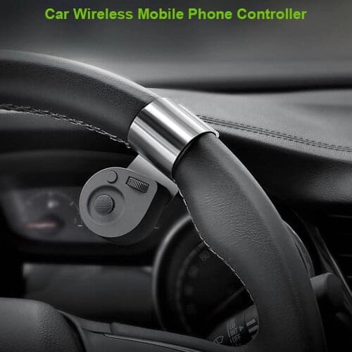 Portable Car Wireless Mobile Phone Controller Portable Car Mounted Mobile Phone Wireless Controller Steering Wheel Navigation