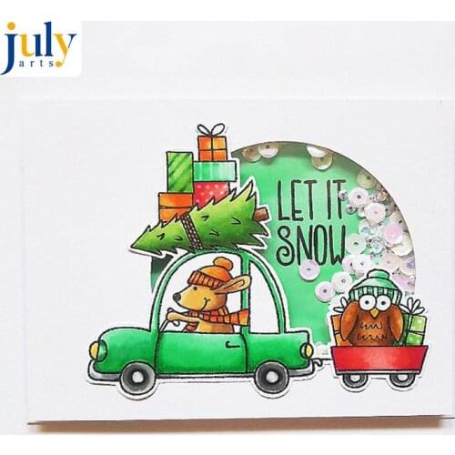 Julyarts Clear Stamps with Dies Scrapbooking Nouveau Arrivage Metal Cutting Dies 2019 for Paper Cutter Kits