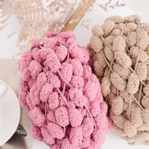 33 Colors Single Strand Coarse Wool Acrylic Yarn Hand Knitted DIY Wool Ball Pearl Cushion Carpet Line 150g