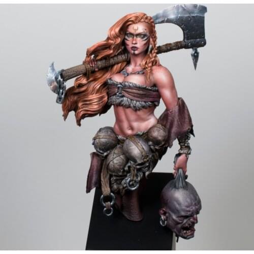 1/12 BUST Resin Figure Model Kit Unassambled Unpainted BUST498(NO BASE)