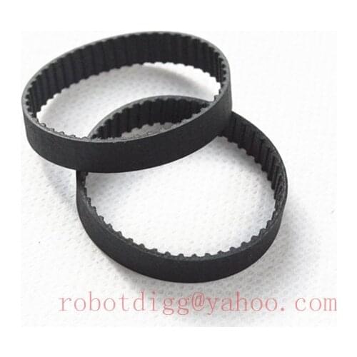 10pcs/lot, MXL Timing Belt, Closed-loop, B61MXL, B63MXL 3mm 6mm width belt