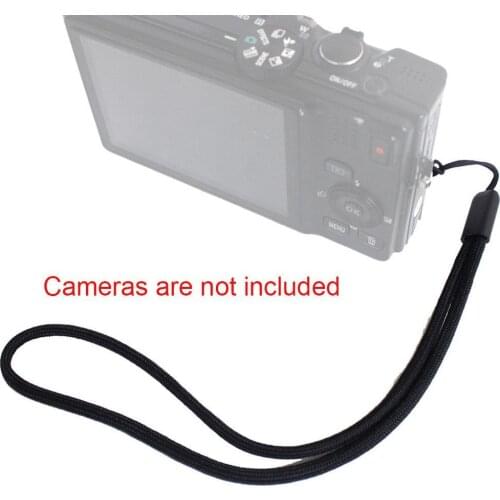 10Pcs/Set Black Self-Timer Rod Rope Protective Wrist Flashlight Stick Mobile Rope Lanyard Selfie Strap Phone Camera Accesso R7E1