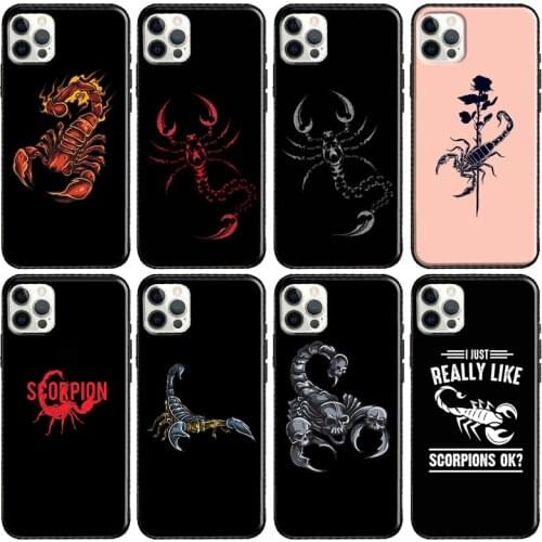 Scorpio Scorpion animal Phone Case For iPhone 12 11 Pro Max 12 mini 6S 7 8 Plus SE 2020 XR X XS Max Back Cover