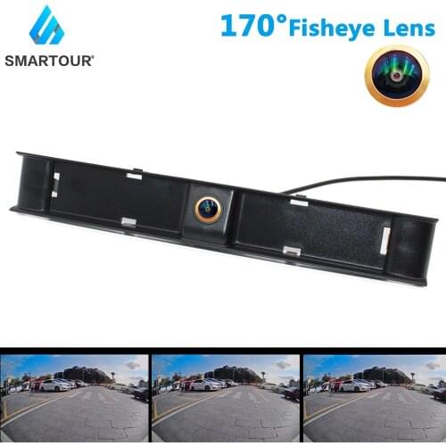 Smartour 170 degree fisheye night vision golden camera Front View Camera Car Parking Assistance Camcorder Fits for Jeep Compass