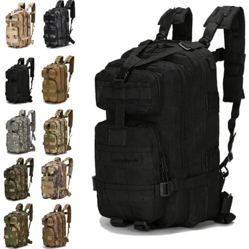 30L Military Tactical Backpack Men Camouflage Sport Bags Women Hiking Camping Hunting Travelling Trekking Rucksacks