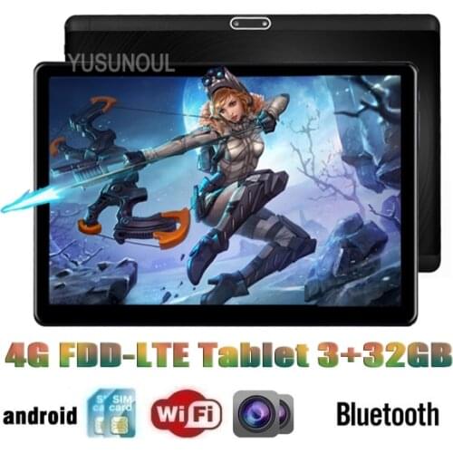 High Version Super DHL Free 10 inch Tablet MT6753 Octa Core 1920 x 1200 2.5D IPS Screen Dual 4G LTE 3+32GB ROM Android Tablet pc