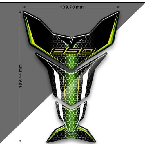 Protector Tank Pad For Kawasaki Ninja 650 Z Z650 VERSYS Stickers Decal Kit Knee Emblem Badge Logo Fairing Protection 2020 2019