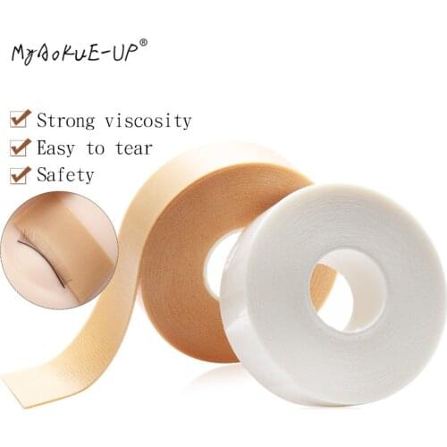1 pc White and brown Foam tape Eye pads For Eyelash Extension Grafting Lashes Paper Patches Isolation Makeup Tool