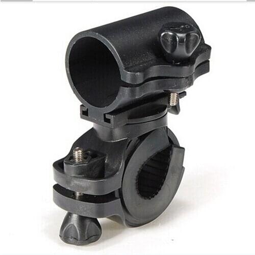 LED Torch Bracket Mount Holder Sports Accessories Bicycle Lights Mount Holder 360 Rotation Cycling Bike Flashlight 1PC
