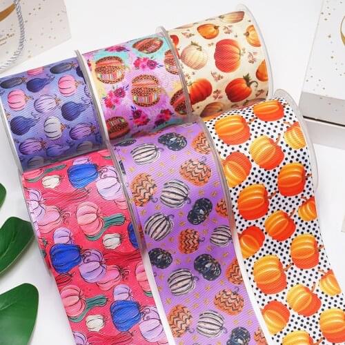 3 inch 75mm 38mm 25mm Characters Printed Grosgrain Ribbon 55557
