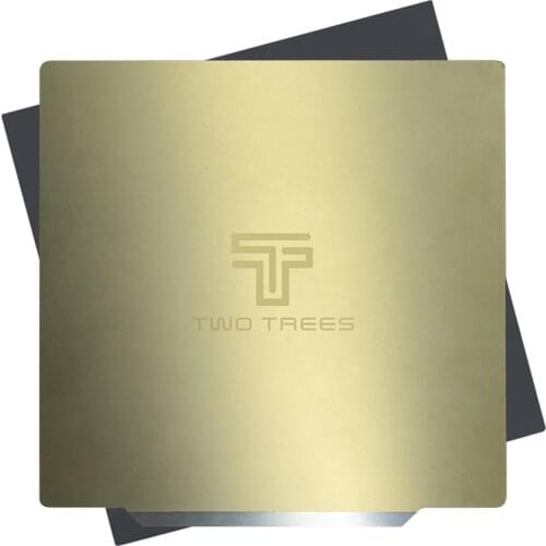 310*310mm Removal Spring Steel PEI Sheet Print Bed + Magnetic Sticker with Adhesive Backing for Creality CR-10 CR-10S 3D Printer