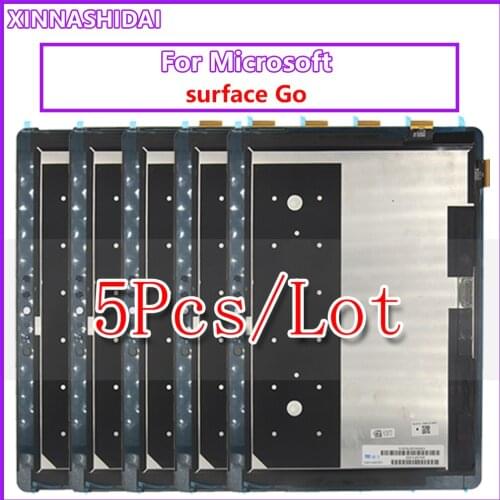 5PCS/New LCD For Microsoft Surface Go Display Touch Screen digitizer Assembly Replacement For 1824 LQ100P1JX51 With/Without Boar