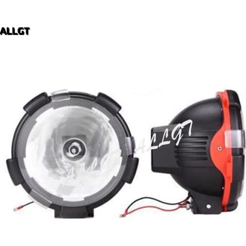 Car 2xREAL 7 Inch 75W HID XENON DRIVING LIGHT SPOT OFFROAD WORK 4WD 6000K 12V SPOTLIGHT