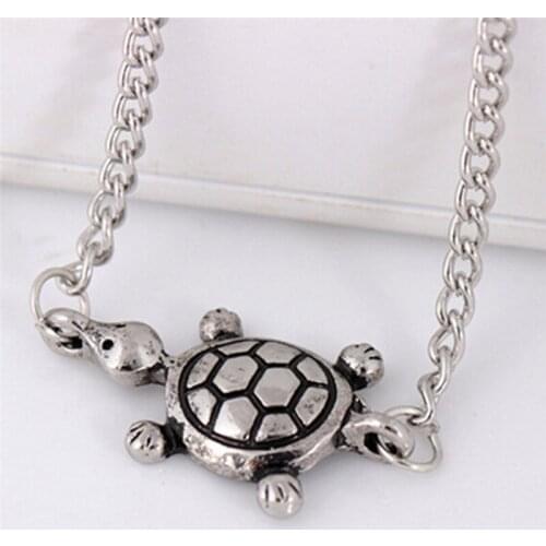 Simple Chain Anklet Turtle Ankle Bracelet Barefoot Sandal Beach Foot Jewelry