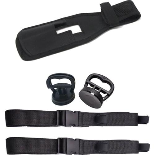 Car Fishing Rod Holder Fishing Portable Rack Car Fixing Strap Fishing Rod With Suction Cup Outdoor Fishing Tools High Quality