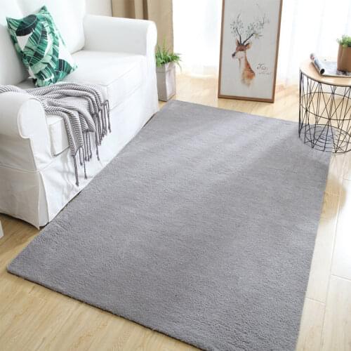 Living Room Rugs Thick Washable Soft Cashmere Carpet Simple Coffee Table Cushion Blanket Bedside Bedroom Home Entrance Bath Mat